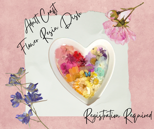 Pressed Flower Heart